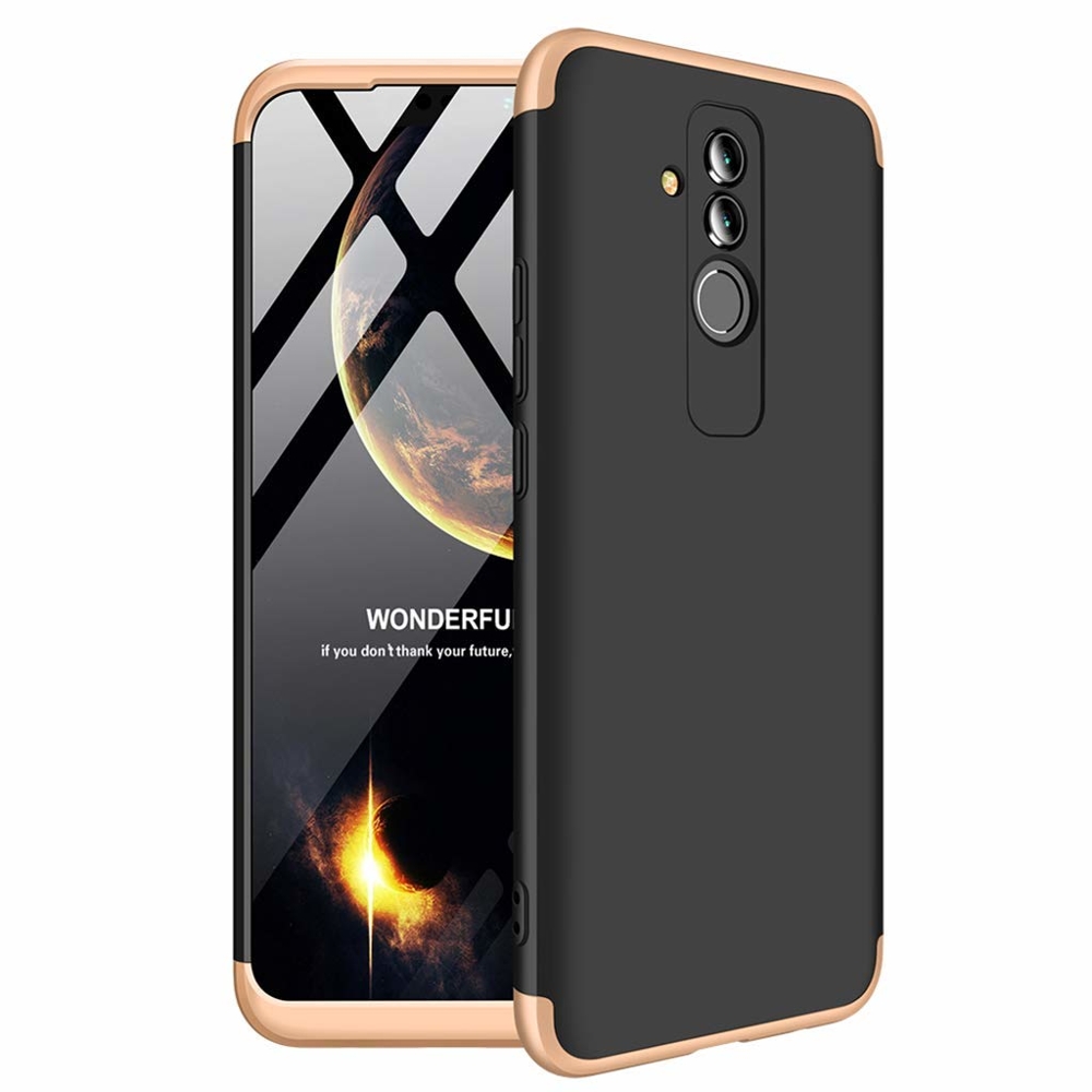 Puzdro 360 Protection čierno-zlaté – Huawei Mate 20 Lite | Kryty na mobil Kryty na mobil | Puzdro 360 Protection čierno-zlaté – Huawei Mate 20 Lite | Kryty na mobil
