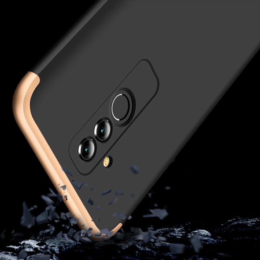 Puzdro 360 Protection čierno-zlaté – Huawei Mate 20 Lite | Kryty na mobil Kryty na mobil | Puzdro 360 Protection čierno-zlaté – Huawei Mate 20 Lite | Kryty na mobil