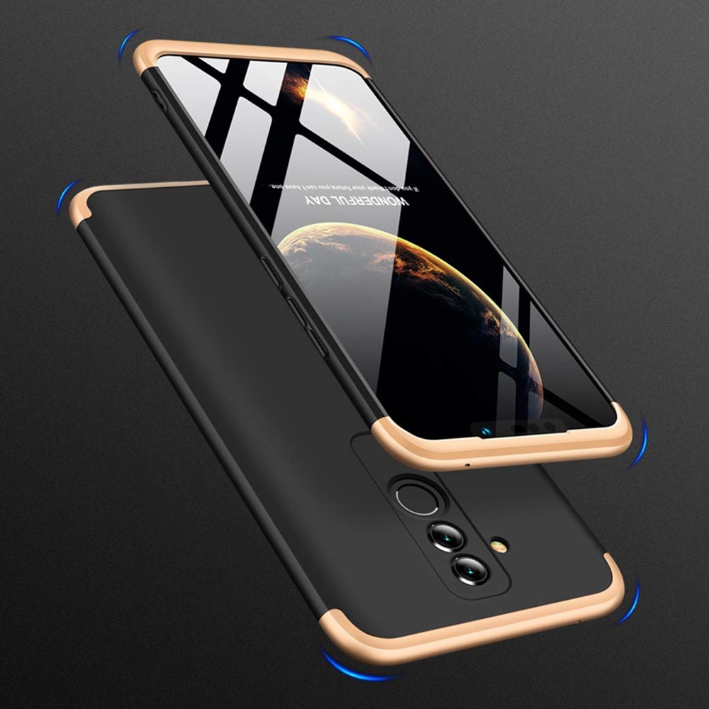 Puzdro 360 Protection čierno-zlaté – Huawei Mate 20 Lite | Kryty na mobil Kryty na mobil | Puzdro 360 Protection čierno-zlaté – Huawei Mate 20 Lite | Kryty na mobil