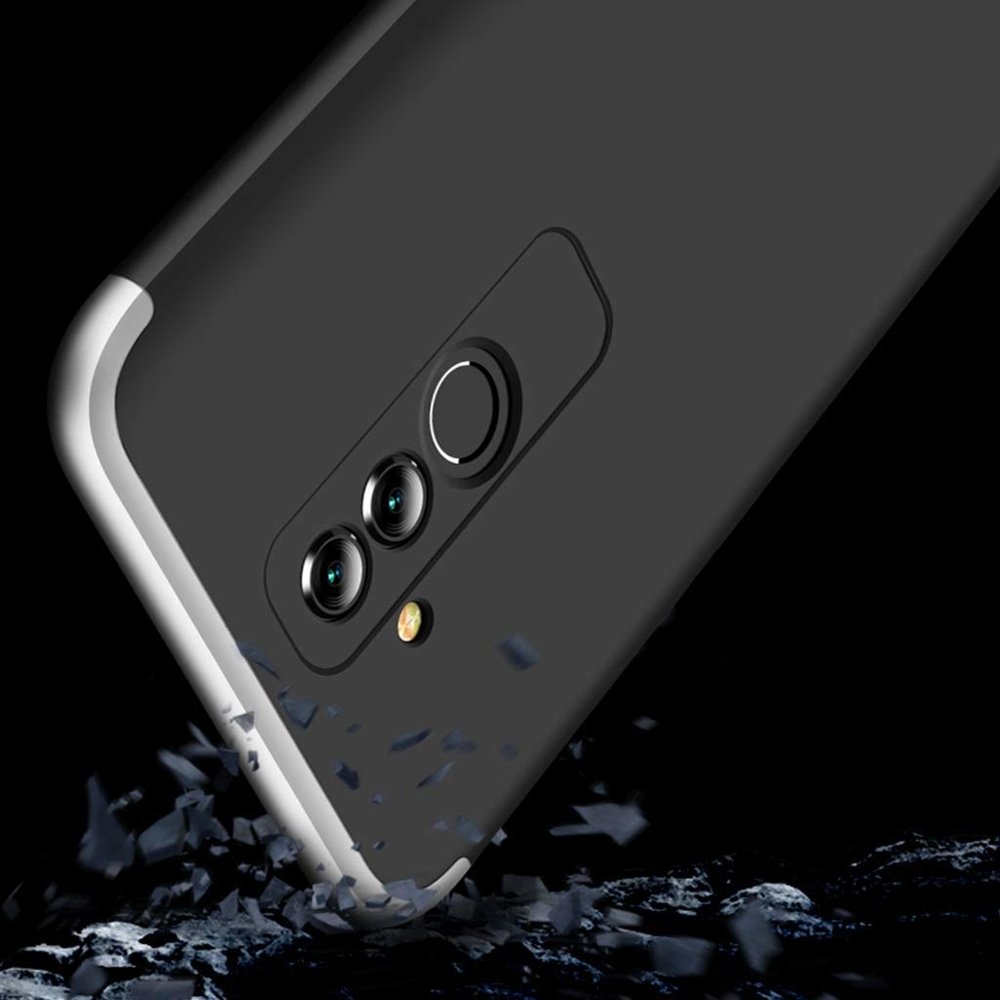 Puzdro 360 Protection čierno-strieborné – Huawei Mate 20 Lite | Kryty na mobil Kryty na mobil | Puzdro 360 Protection čierno-strieborné – Huawei Mate 20 Lite | Kryty na mobil