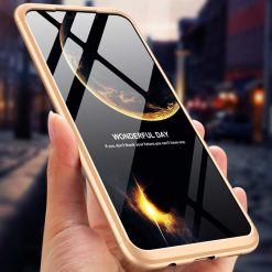 Kryty na mobil | Puzdro 360 Protection zlaté – Huawei Mate 20 Lite | Kryty na mobil