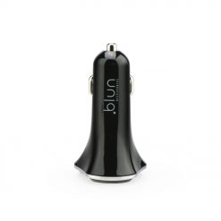 Kryty na mobil | Nabíjačka do auta Blun na 3 USB čierna | Kryty na mobil