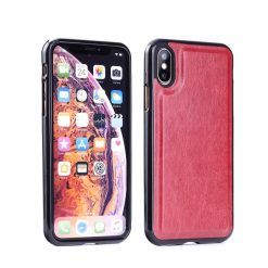Kryty na mobil | Peňaženkové puzdro Twin 2in1 červené – iPhone X / XS | Kryty na mobil