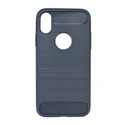 Kryty na mobil | Zadný kryt Forcell Carbon grafit – iPhone X / XS | Kryty na mobil