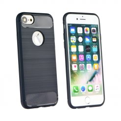 Kryty na mobil | Zadný kryt Forcell Carbon grafit – iPhone X / XS | Kryty na mobil