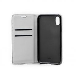Puzdro Prestige Book sivé – iPhone X / XS | Kryty na mobil Kryty na mobil | Puzdro Prestige Book sivé – iPhone X / XS | Kryty na mobil