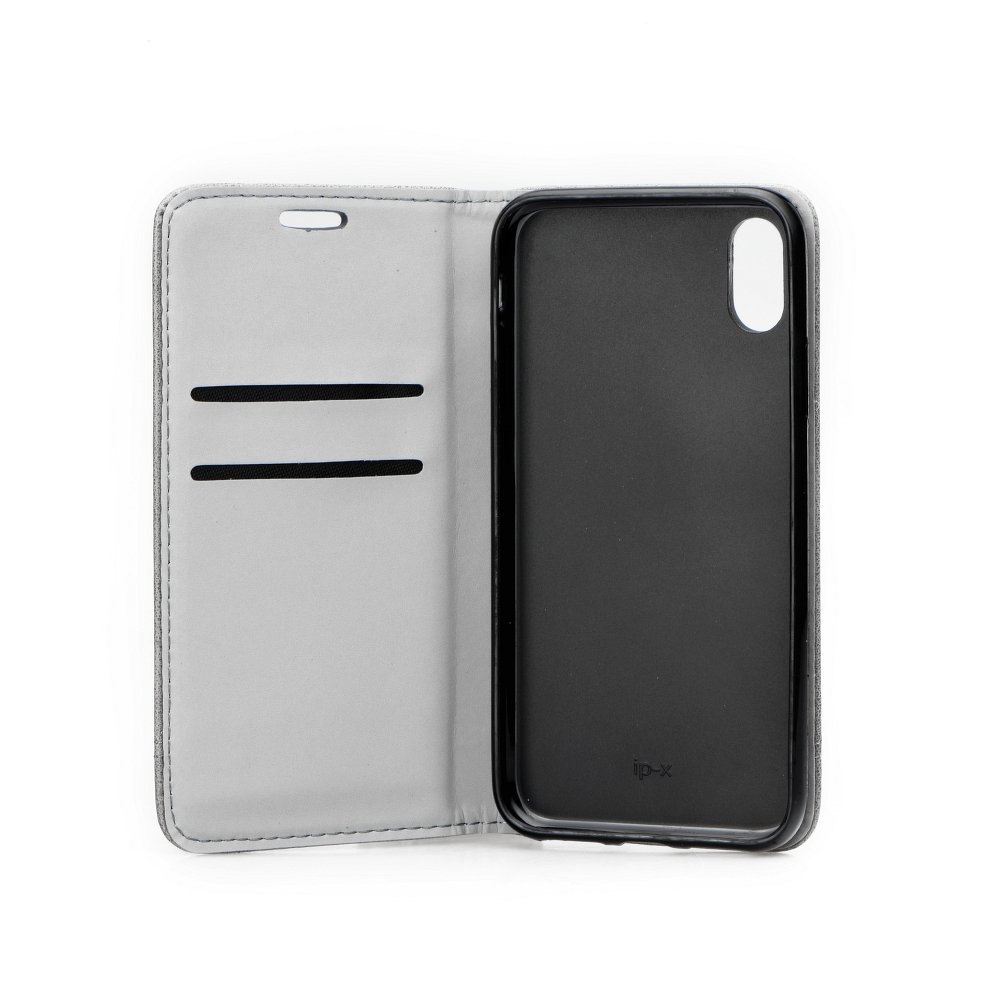 Puzdro Prestige Book sivé – iPhone X / XS | Kryty na mobil Kryty na mobil | Puzdro Prestige Book sivé – iPhone X / XS | Kryty na mobil