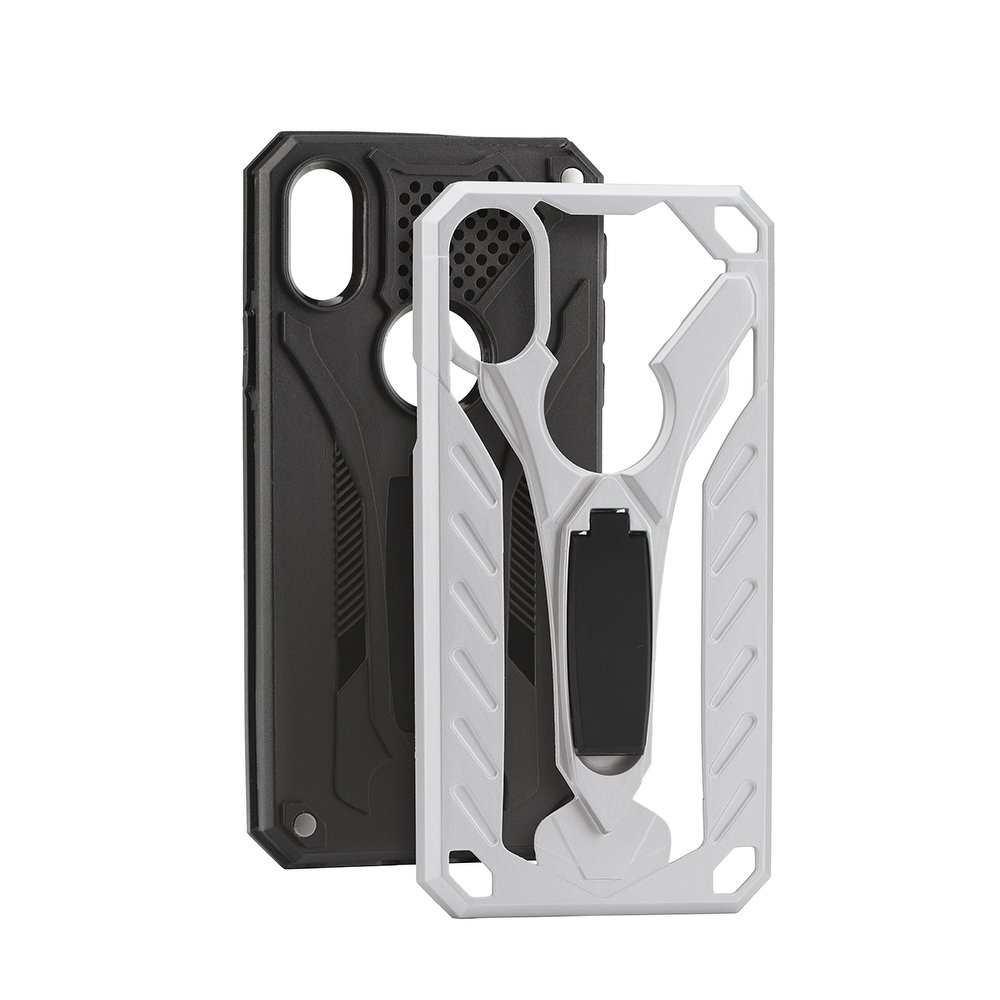 Odolný kryt Forcell Phantom strieborný – iPhone X / XS | Kryty na mobil Kryty na mobil | Odolný kryt Forcell Phantom strieborný – iPhone X / XS | Kryty na mobil