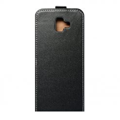 Kryty na mobil | Vyklápacie flipové puzdro Flip Flexi čierne – Samsung Galaxy J6+ (J6 Plus) | Kryty na mobil