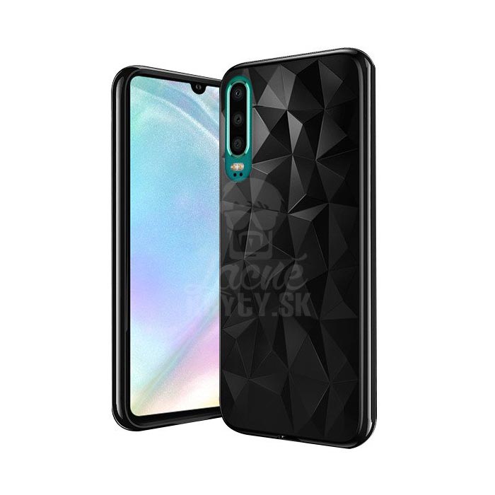 Silikónový kryt Forcell Prism čierny – Huawei P30 | Kryty na mobil Kryty na mobil | Silikónový kryt Forcell Prism čierny – Huawei P30 | Kryty na mobil