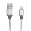 Kryty na mobil | Lightning kábel nylonový 8pin 1m červený | Kryty na mobil