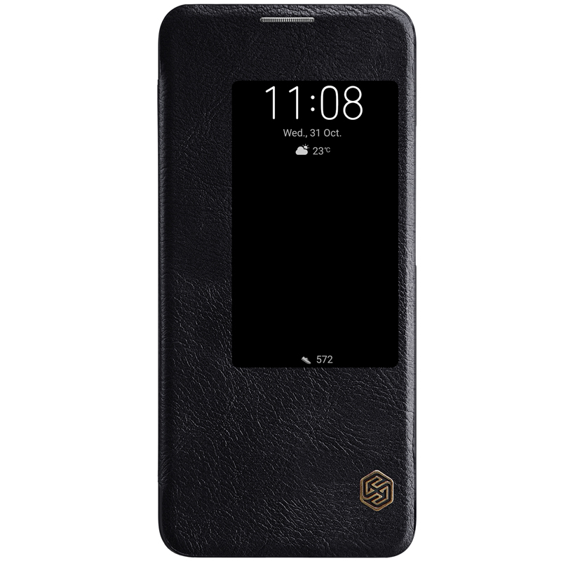 Knižkové puzdro Nillkin Qin eco leather čierne – Huawei Mate 20 Pro | Kryty na mobil Kryty na mobil | Knižkové puzdro Nillkin Qin eco leather čierne – Huawei Mate 20 Pro | Kryty na mobil