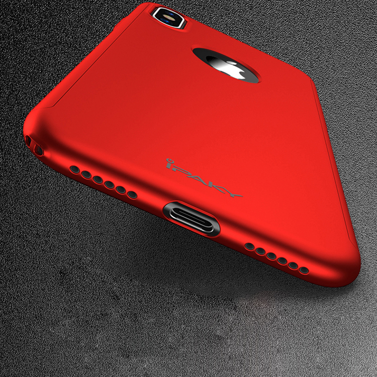 Puzdro iPaky 360 Protection Full Body červené + Tvrdené sklo – iPhone X / XS | Kryty na mobil Kryty na mobil | Puzdro iPaky 360 Protection Full Body červené + Tvrdené sklo – iPhone X / XS | Kryty na mobil