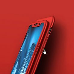 Puzdro iPaky 360 Protection Full Body červené + Tvrdené sklo – iPhone X / XS | Kryty na mobil Kryty na mobil | Puzdro iPaky 360 Protection Full Body červené + Tvrdené sklo – iPhone X / XS | Kryty na mobil
