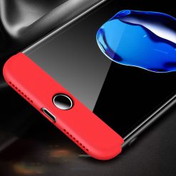 Puzdro 360 Protection červeno-čierne – iPhone 7 Plus