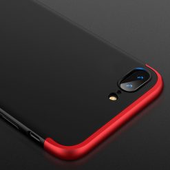 Kryty na mobil | Puzdro 360 Protection čierno-červené – iPhone X / XS | Kryty na mobil