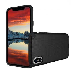 Kryty na mobil | Odolný kryt Light Armor čierny – iPhone X / XS | Kryty na mobil