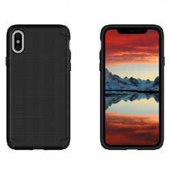 Kryty na mobil | Odolný kryt Light Armor čierny – iPhone X / XS | Kryty na mobil