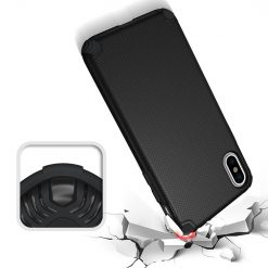 Kryty na mobil | Odolný kryt Light Armor čierny – iPhone X / XS | Kryty na mobil