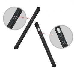 Kryty na mobil | Odolný kryt Light Armor čierny – iPhone X / XS | Kryty na mobil