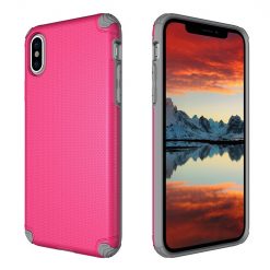 Kryty na mobil | Odolný kryt Light Armor ružový – iPhone X / XS | Kryty na mobil