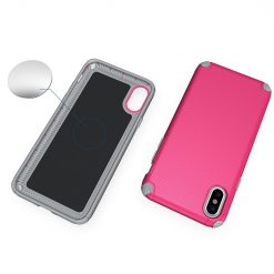 Kryty na mobil | Odolný kryt Light Armor ružový – iPhone X / XS | Kryty na mobil