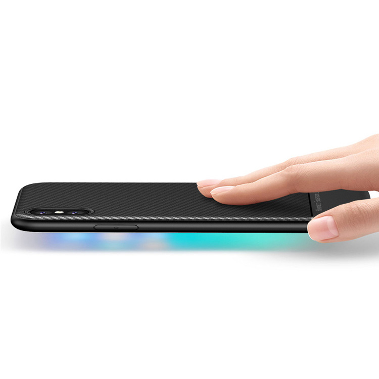 Zadný kryt iPaky Carbon Fiber čierny – iPhone X / XS | Kryty na mobil Kryty na mobil | Zadný kryt iPaky Carbon Fiber čierny – iPhone X / XS | Kryty na mobil