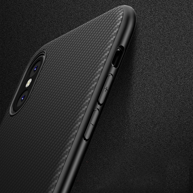 Zadný kryt iPaky Carbon Fiber čierny – iPhone X / XS | Kryty na mobil Kryty na mobil | Zadný kryt iPaky Carbon Fiber čierny – iPhone X / XS | Kryty na mobil