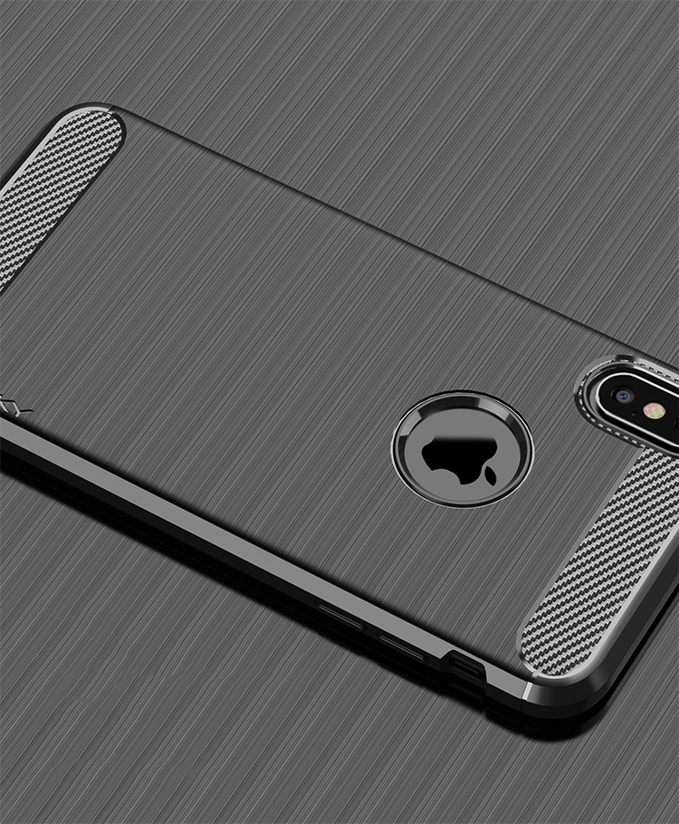 Zadný kryt iPaky Slim Carbon čierny – iPhone X / XS | Kryty na mobil Kryty na mobil | Zadný kryt iPaky Slim Carbon čierny – iPhone X / XS | Kryty na mobil