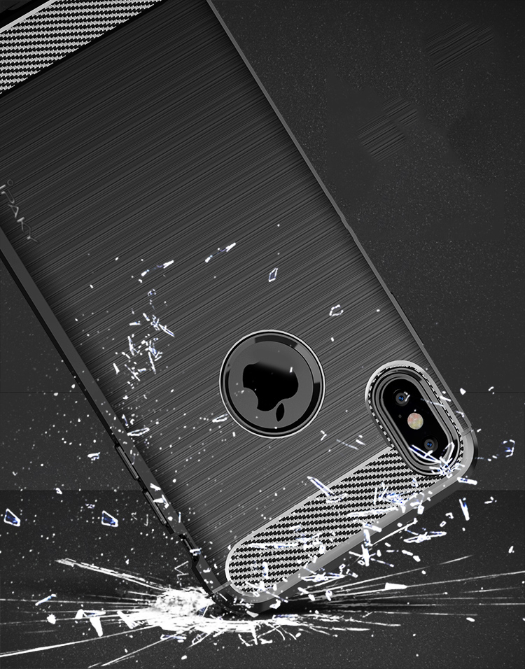 Zadný kryt iPaky Slim Carbon čierny – iPhone X / XS | Kryty na mobil Kryty na mobil | Zadný kryt iPaky Slim Carbon čierny – iPhone X / XS | Kryty na mobil