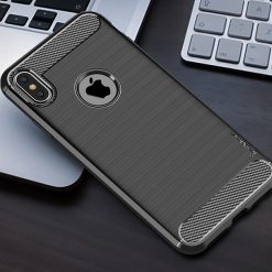 Zadný kryt iPaky Slim Carbon čierny – iPhone X / XS | Kryty na mobil Kryty na mobil | Zadný kryt iPaky Slim Carbon čierny – iPhone X / XS | Kryty na mobil