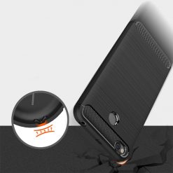 Zadný kryt Carbon case čierny – iPhone 7 Plus / 8 Plus