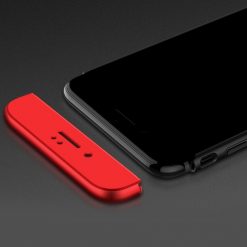 Kryty na mobil | Puzdro 360 Protection čierno-červené – Xiaomi Mi 8 | Kryty na mobil