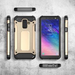 Kryty na mobil | Odolný kryt Hybrid Armor zlatý – Samsung Galaxy A6 2018 | Kryty na mobil