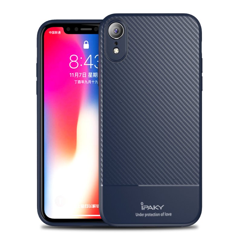 Zadný kryt iPaky Carbon Fiber modrý – iPhone Xr | Kryty na mobil Kryty na mobil | Zadný kryt iPaky Carbon Fiber modrý – iPhone Xr | Kryty na mobil