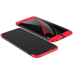 Kryty na mobil | Puzdro 360 Protection červeno-čierne – iPhone 6 / 6S | Kryty na mobil