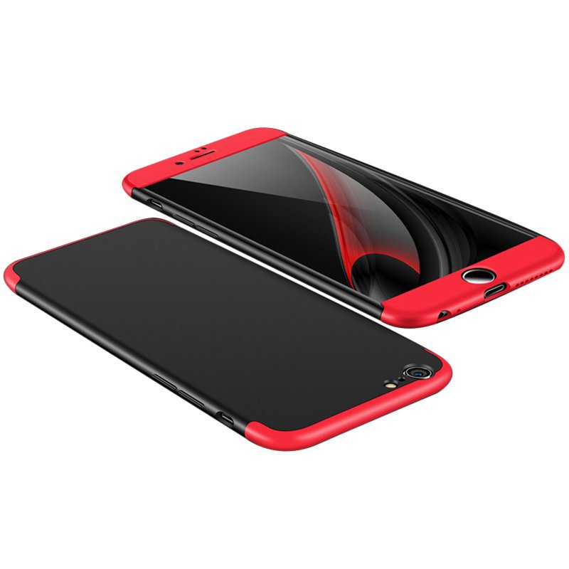 Puzdro 360 Protection červeno-čierne – iPhone 6 / 6S | Kryty na mobil Kryty na mobil | Puzdro 360 Protection červeno-čierne – iPhone 6 / 6S | Kryty na mobil