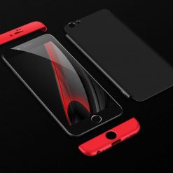 Puzdro 360 Protection červeno-čierne – iPhone 6 / 6S | Kryty na mobil Kryty na mobil | Puzdro 360 Protection červeno-čierne – iPhone 6 / 6S | Kryty na mobil