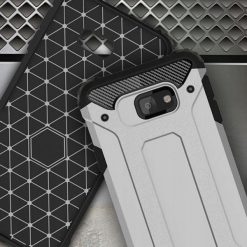 Odolný kryt Hybrid Armor strieborný – Samsung Galaxy J4+ (J4 Plus) | Kryty na mobil Kryty na mobil | Odolný kryt Hybrid Armor strieborný – Samsung Galaxy J4+ (J4 Plus) | Kryty na mobil