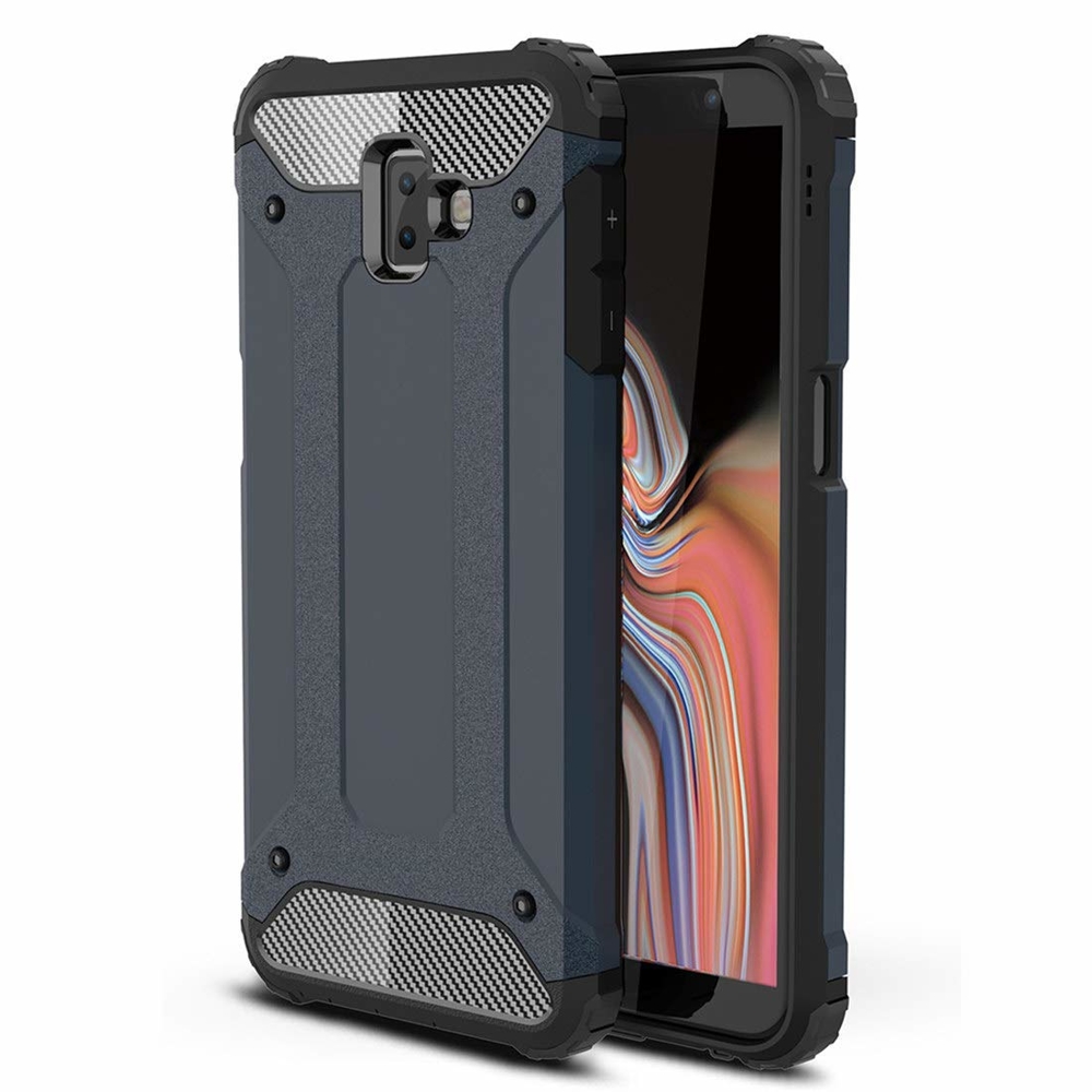 Odolný kryt Hybrid Armor modrý – Samsung Galaxy J6+ (J6 Plus) | Kryty na mobil Kryty na mobil | Odolný kryt Hybrid Armor modrý – Samsung Galaxy J6+ (J6 Plus) | Kryty na mobil