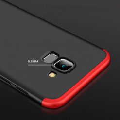Kryty na mobil | Puzdro 360 Protection červeno-čierne – Samsung Galaxy A6 2018 | Kryty na mobil