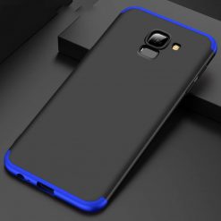 Kryty na mobil | Puzdro 360 Protection modro-čierne – Samsung Galaxy A6 2018 | Kryty na mobil