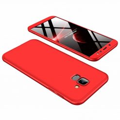 Kryty na mobil | Puzdro 360 Protection červené – Samsung Galaxy A6 2018 | Kryty na mobil