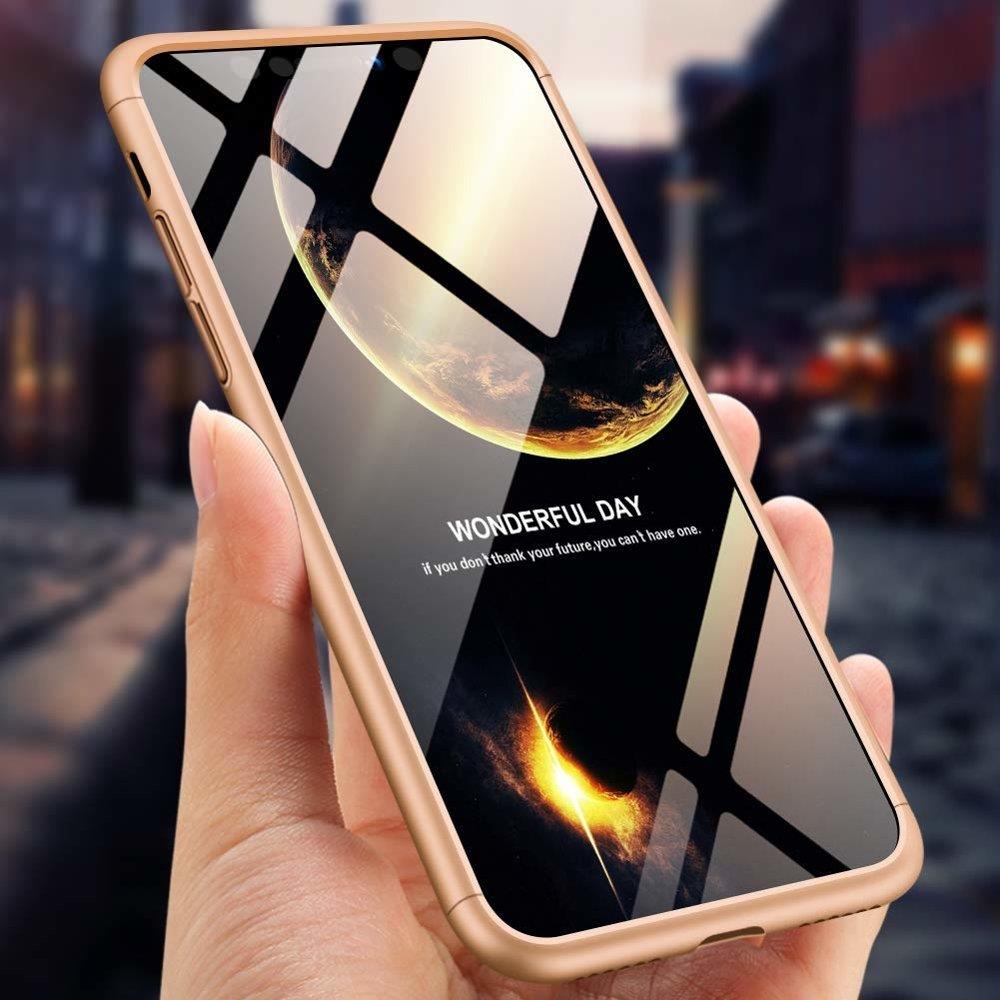 Puzdro 360 Protection zlaté s dierou na Apple logo – iPhone Xr | Kryty na mobil Kryty na mobil | Puzdro 360 Protection zlaté s dierou na Apple logo – iPhone Xr | Kryty na mobil
