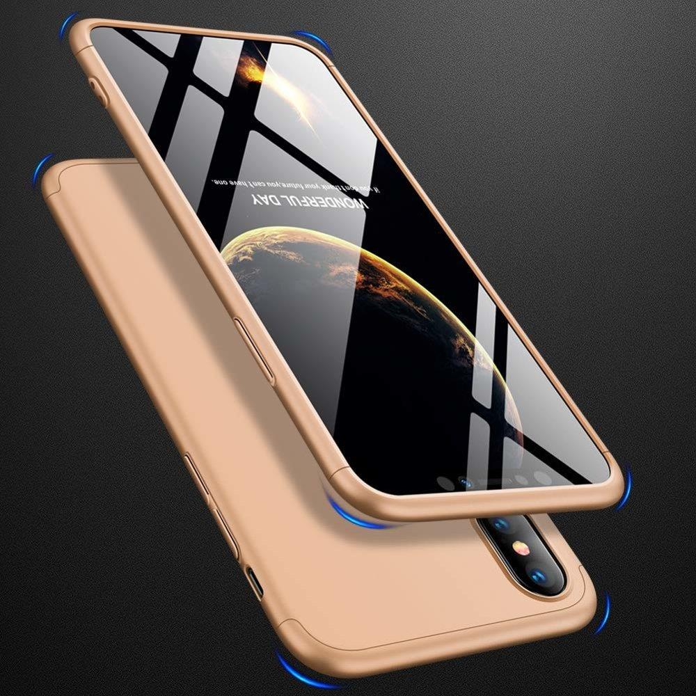 Puzdro 360 Protection zlaté s dierou na Apple logo – iPhone Xr | Kryty na mobil Kryty na mobil | Puzdro 360 Protection zlaté s dierou na Apple logo – iPhone Xr | Kryty na mobil