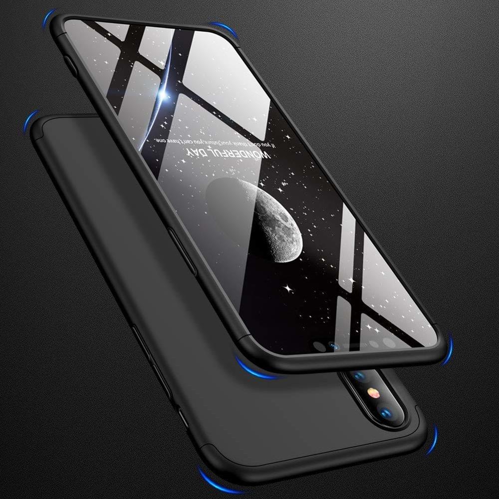 Puzdro 360 Protection čierne s dierou na Apple logo – iPhone Xr | Kryty na mobil Kryty na mobil | Puzdro 360 Protection čierne s dierou na Apple logo – iPhone Xr | Kryty na mobil