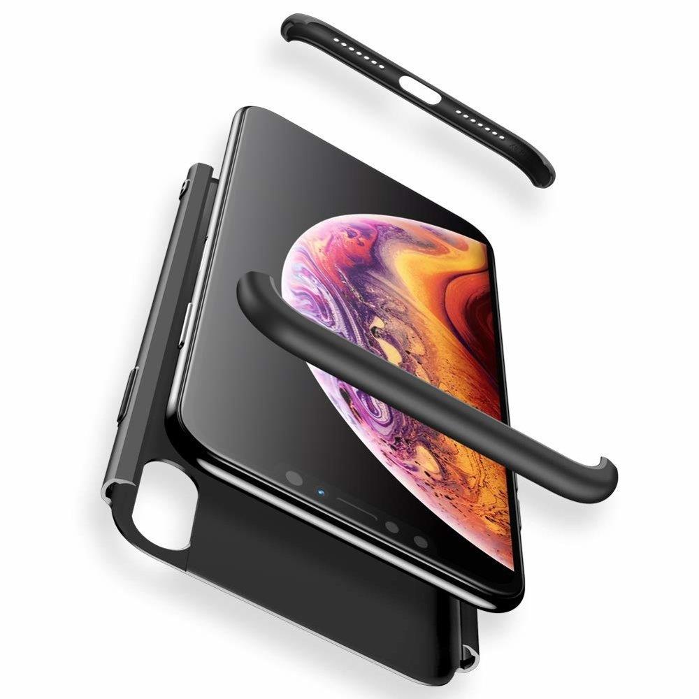Puzdro 360 Protection čierne s dierou na Apple logo – iPhone Xr | Kryty na mobil Kryty na mobil | Puzdro 360 Protection čierne s dierou na Apple logo – iPhone Xr | Kryty na mobil