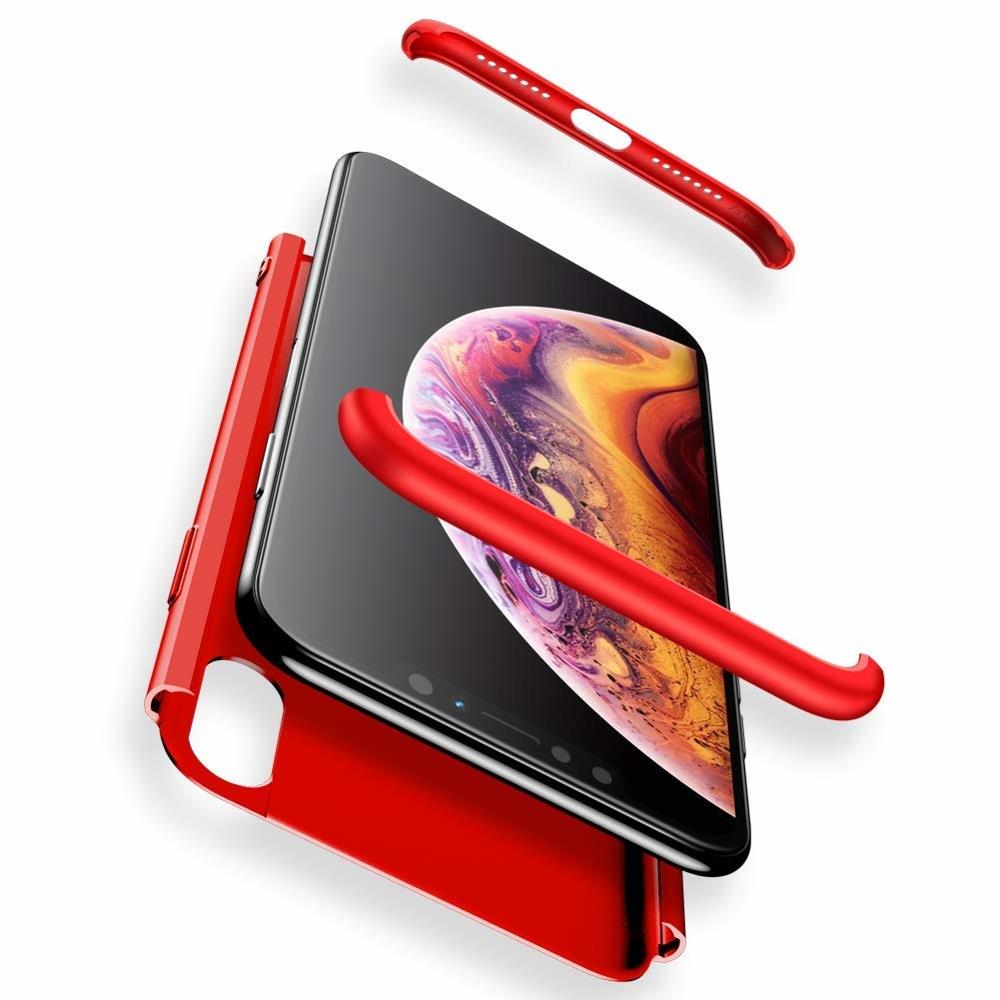 Puzdro 360 Protection červené s dierou na Apple logo – iPhone Xr | Kryty na mobil Kryty na mobil | Puzdro 360 Protection červené s dierou na Apple logo – iPhone Xr | Kryty na mobil