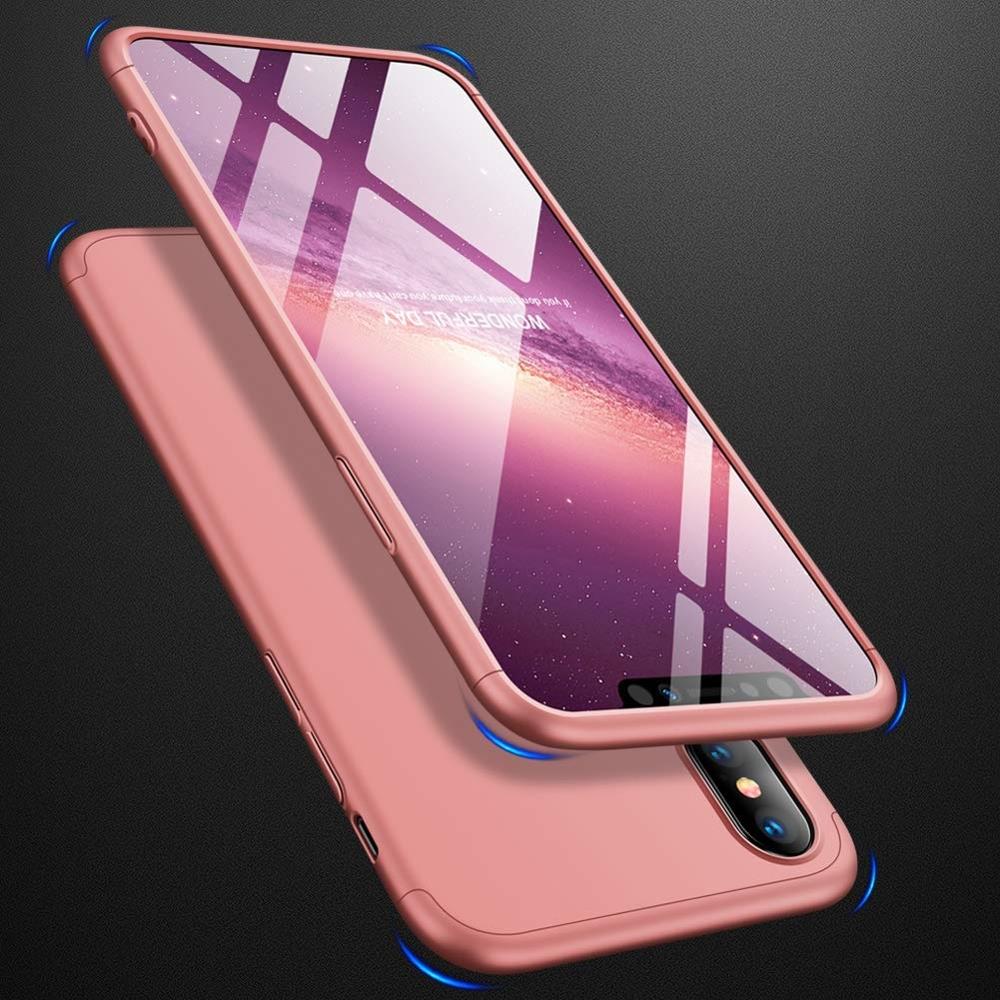 Puzdro 360 Protection ružové s dierou na Apple logo – iPhone Xr | Kryty na mobil Kryty na mobil | Puzdro 360 Protection ružové s dierou na Apple logo – iPhone Xr | Kryty na mobil