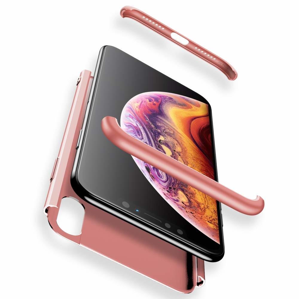 Puzdro 360 Protection ružové s dierou na Apple logo – iPhone Xr | Kryty na mobil Kryty na mobil | Puzdro 360 Protection ružové s dierou na Apple logo – iPhone Xr | Kryty na mobil